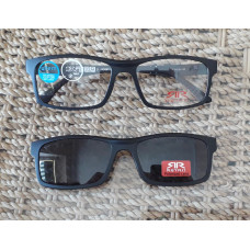 Retro Clip - on férfi szemüvegkeret