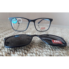 Retro Clip - on férfi szemüvegkeret